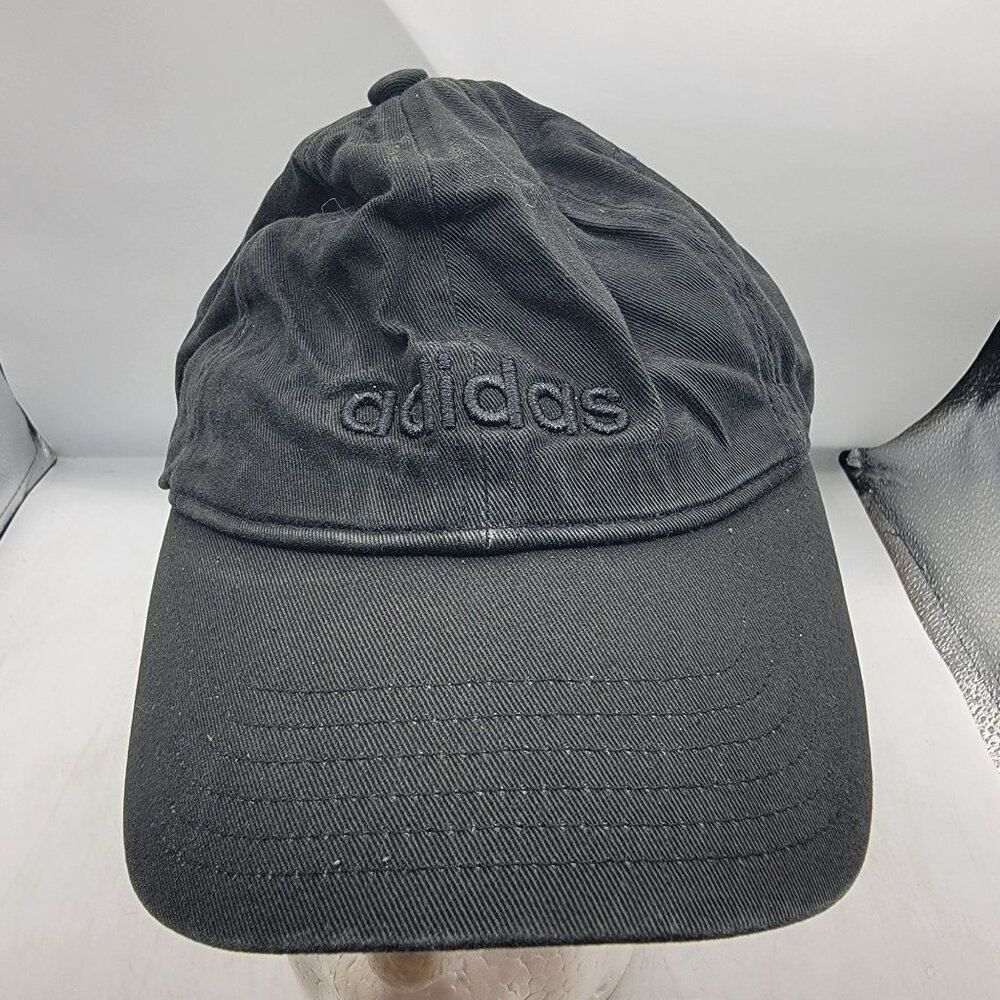 Adidas Adults Black Baseball Hat Cap Adjustable Casual Athletic Outdoors Comfort
